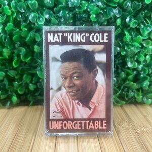 Factory Sealed Unforgettable by Nat King Cole Cassette Tape 1984 Capitol Records